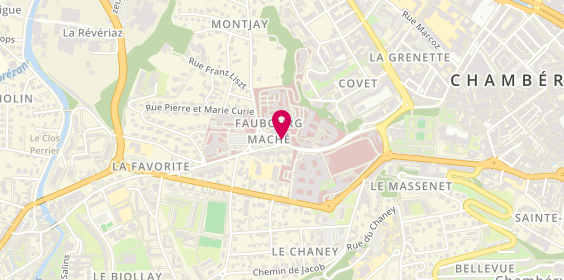 Plan de Sld Les Terrasses de l'Horloge, Place Docteur Francois Chiron, 73000 Chambéry