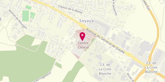 Plan de Centre Clinical - ELSAN, 2 chemin de Fregeneuil, 16800 Soyaux