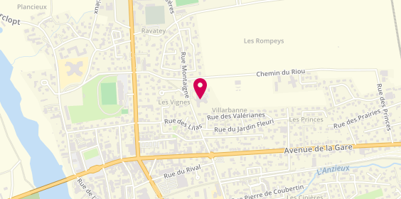 Plan de Le Clos Montaigne, 282 Rue Montaigne, 42210 Montrond-les-Bains