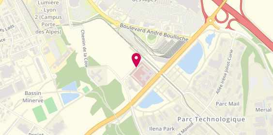 Plan de Hôpital Privé de l'Est Lyonnais, 140 Rue André Lwoff, 69800 Saint-Priest
