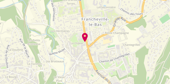 Plan de Ssr la Maisonnee, 68 avenue du Chater, 69340 Francheville