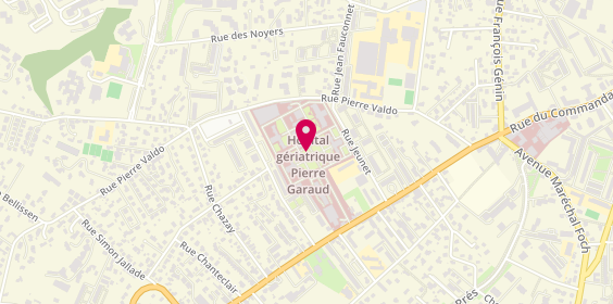 Plan de Hôpital Pierre Garraud, 136 Rue Commandant Charcot, 69005 Lyon