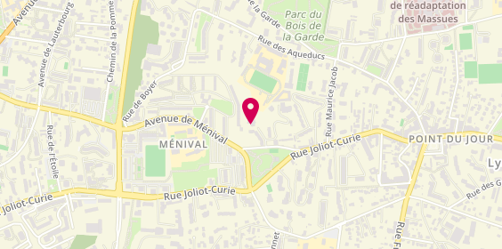 Plan de La Maison d'Hestia, 32 Rue Nicolas Sicard, 69005 Lyon
