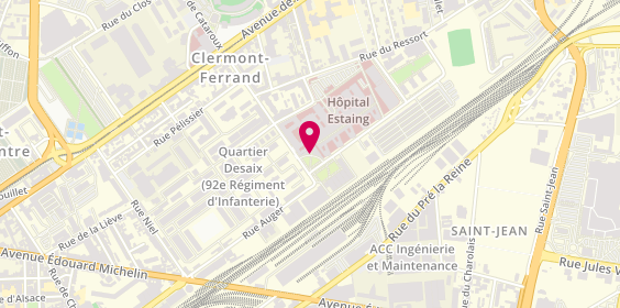 Plan de Chu Estaing, 1 Place Lucie Aubrac, 63003 Clermont-Ferrand