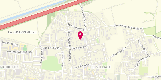 Plan de Clinique Mutualiste de Lyon Site -Union, 43 Rue Louis Duclos, 69120 Vaulx-en-Velin