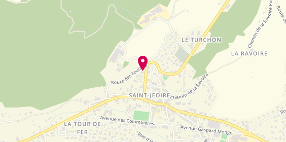 Plan de Clinique dentaire Beauregard, 173 Rue Allamand de Saint-Jeoire, 74490 Saint-Jeoire