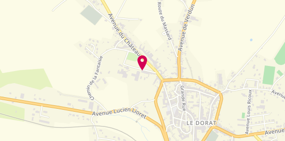 Plan de Site de le Dorat, 9 Avenue Fr de la Josniere, 87210 Le Dorat