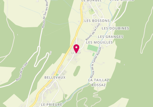 Plan de Maison Sans Soucis, 414 Route de la Cour, 74470 Bellevaux