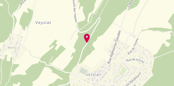 Plan de Centre Hospitalier du Haut Bugey Site Geovreisset, Bp 818
1 Route de Veyziat, 01108 Oyonnax