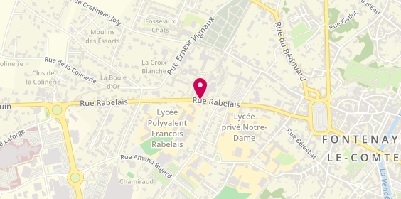 Plan de Site Rabelais, Bp 39
40 Rue Rabelais, 85201 Fontenay-le-Comte