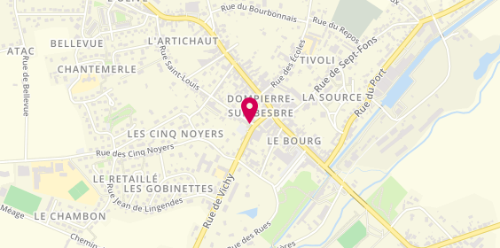 Plan de Cmp Enfants Dompierre Sur Besbre, 4 Route de Vichy, 03290 Dompierre-sur-Besbre