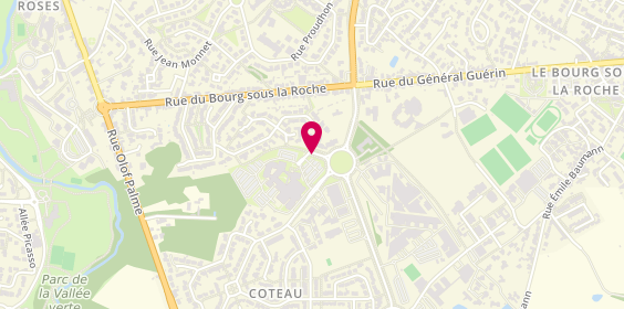 Plan de Clinique Saint Charles, Domaine du Coteau
11 Boulevard René Levesque, 85016 La Roche-sur-Yon