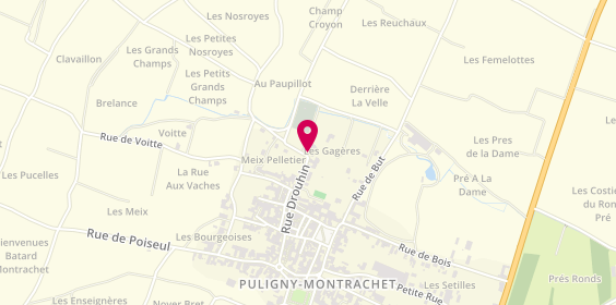 Plan de Maison Laurson, 15 Rue Drouhin, 21190 Puligny-Montrachet