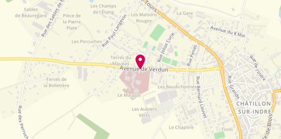 Plan de Hôpital, 13 Avenue Verdun, 36700 Châtillon-sur-Indre