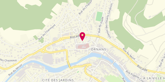 Plan de Centre Hospitalier Saint Louis Ornans, Bp 29
Rue des Vergers, 25290 Ornans