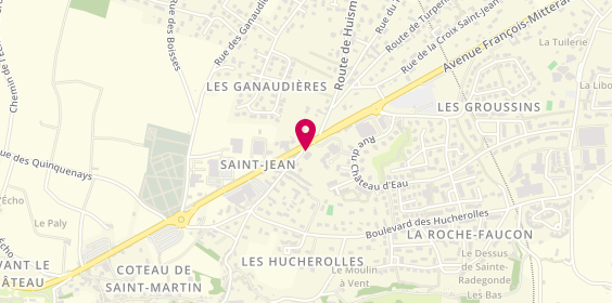 Plan de Hopital de Jour Adultes, 17 Rue Saint-Jean, 37500 Chinon