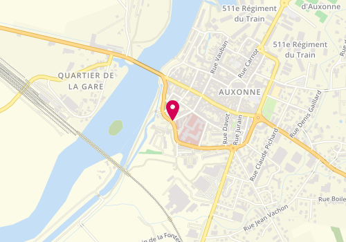 Plan de Hopital Local, 5 Rue Château, 21130 Auxonne