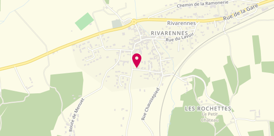 Plan de Sisa Maison de Santé de Rivarennes, 12 Rue Buronnière, 37190 Rivarennes
