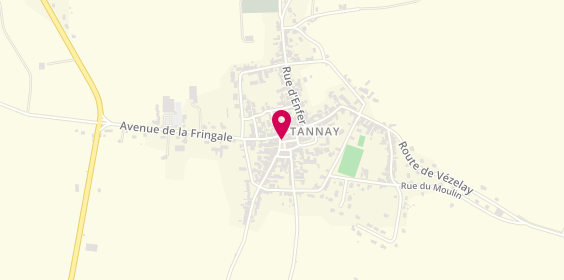 Plan de Maison de Santé Tannaysienne, 8 Place Charles Chaigneau, 58190 Tannay