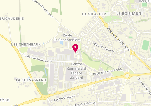 Plan de Cmp-Cattp Centre Joachim du Bellay, 99 Rue du Bocage, 44150 Ancenis-Saint-Géréon