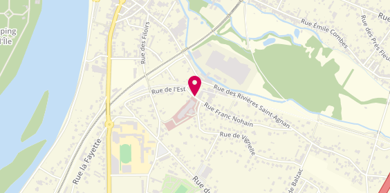 Plan de Clinique de Cosne Sur Loire, 8 Rue Franc Nohain, 58200 Cosne-Cours-sur-Loire