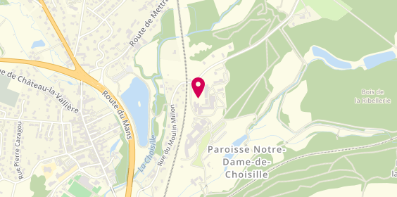 Plan de Centre Louis Sevestre, La Futaie, 37390 La Membrolle-sur-Choisille