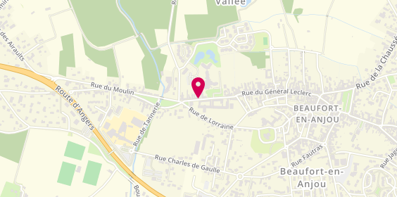 Plan de Hopital Local, 14 Rue Hôpital, 49250 Beaufort-en-Anjou
