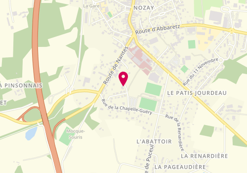 Plan de Hopital A Domicile Nantes et Région, 1 Allée Sabliere, 44170 Nozay