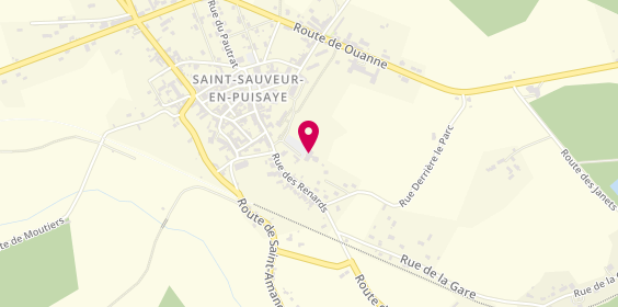 Plan de Maison de la santé de Puisaye Forterre, Place du Château, 89520 Saint-Sauveur-en-Puisaye