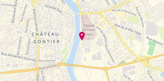 Plan de Centre Hospitalier du Haut Anjou, Bp 405
1 Quai Georges Lefèvre, 53204 Château-Gontier