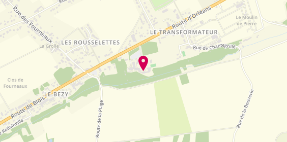 Plan de Clinique Belle Allée, 24 Route d'Orléans, 45380 Chaingy