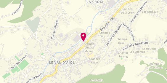 Plan de Maison de Santé du Val d'Ajol, 42 Bis Grande Rue, 88340 Le Val-d'Ajol