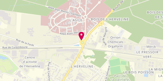 Plan de Établissement Public de Santé Mentale du Loiret Georges Daumezon, 1 Route Chanteau, 45400 Fleury-les-Aubrais