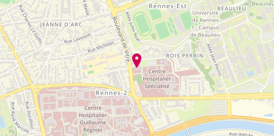 Plan de Chs-Ecole Bois Perrin, 4 Rue Bois Perrin, 35700 Rennes