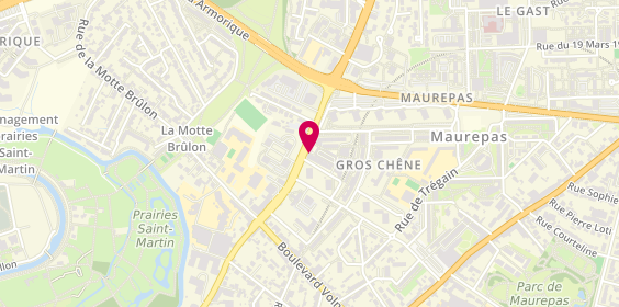 Plan de Groupe Médical Gros Chêne, 20 place du Gros Chêne, 35700 Rennes