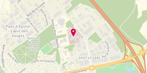 Plan de Centre Médical de Soins Immédiats (CMSI 88), 9 avenue du Rose Poirier, 88000 Épinal