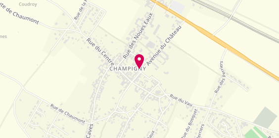 Plan de Clinique de Ker Yonnec, Route Départementale 70, 89370 Champigny Sur Yonne