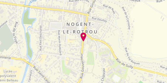 Plan de Hopital Hotel Dieu, 3 Rue Gouverneur, 28400 Nogent-le-Rotrou