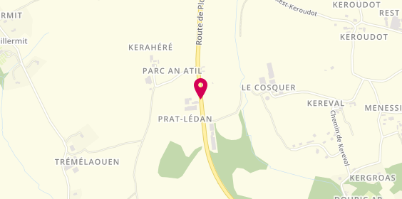 Plan de Clinique de l'Iroise, B.P 21
Route de Ploudalmézeau, 29820 Bohars