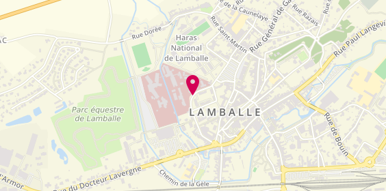 Plan de Site de Lamballe-Medecine Ssr, 13 Rue du Jeu de Paume, 22400 Lamballe-Armor