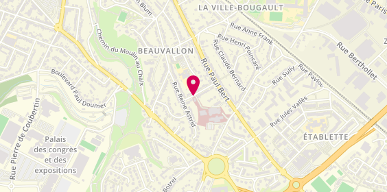 Plan de Hopital de Jour Adolescents l'Olivier, 23 Rue Georges Palante, 22000 Saint-Brieuc
