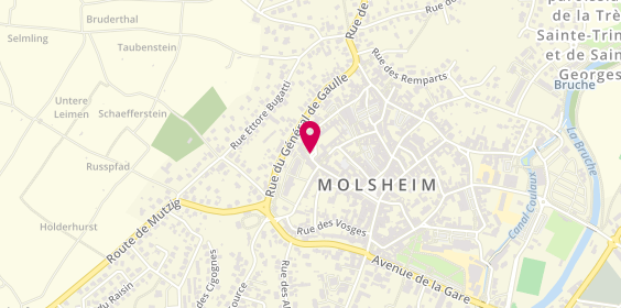 Plan de Hôpital Local de Molsheim, Cour des Chartreux, 67120 Molsheim