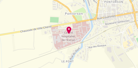 Plan de Centre Hospitalier de l'Estran, 7 de Ville Chérel, 50170 Pontorson