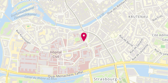 Plan de Hôpital Civil, Bp 426
1 Place de l'Hôpital, 67091 Strasbourg