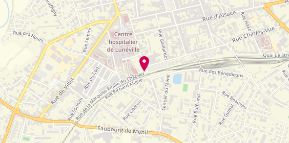 Plan de Cmp Ados Luneville (Cpn I02), 6 Rue Marquise Emilie du Châtelet, 54300 Lunéville