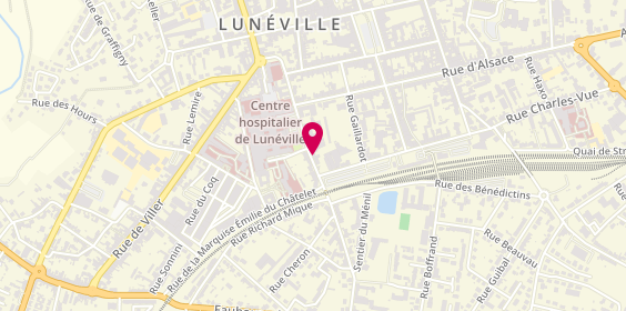 Plan de Cattp Pr Ad Les Arcades (Cpn-G03), 19 Rue Jean Girardet, 54300 Lunéville