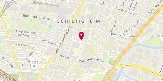 Plan de Hopital de Jour 67I01, 16 Rue du Brochet, 67300 Schiltigheim