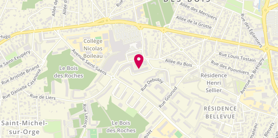 Plan de Centre Rabelais, 48 Bis Rue Berlioz, 91240 Saint-Michel-sur-Orge