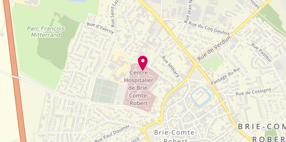 Plan de Cmp Petit de Beauverger, 17 Rue Petit de Beauverger, 77170 Brie-Comte-Robert