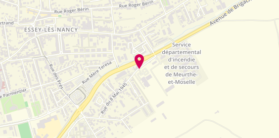 Plan de Centre Médical de Soins Immédiats du Grand Nancy - CMSI 54, 42 Rue du 8 Mai 1945, 54270 Essey-lès-Nancy